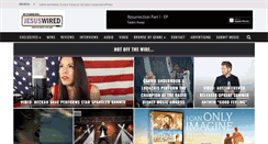 Desktop Screenshot of jesuswired.com